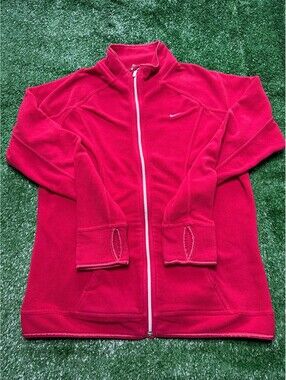 Vintage Y2K Nike Thermal-Fit| Fleece Zip Jacket| Women Sz XL